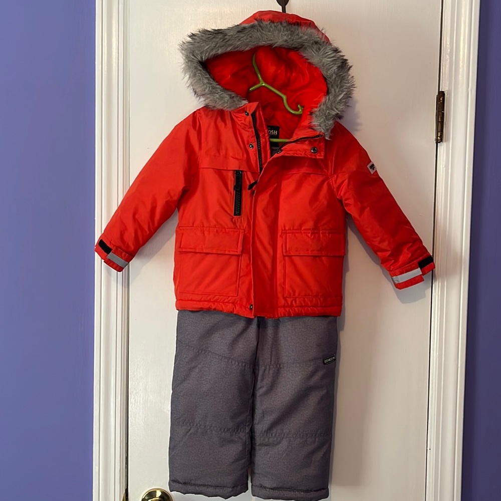 OshKosh B’Gosh winter snowsuit (jacket and bib pants)